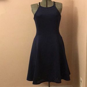 Lilly Pulitzer High Low Navy Dress